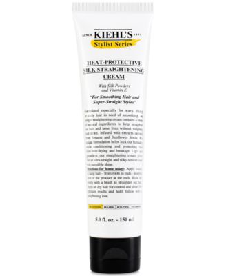 Kiehl's Since 1851 - Stylist Series Heat-Protective Silk Straightening Cream, 5-oz.