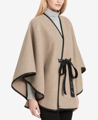 Calvin Klein Belted Cape Macy s