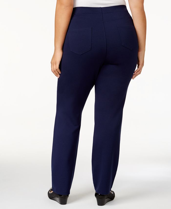 karen scott capris plus size