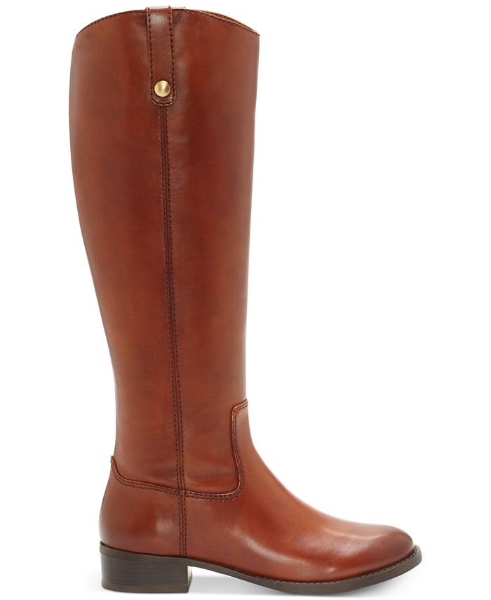I.N.C. International Concepts Fawne Riding Leather Boots, Created for ...