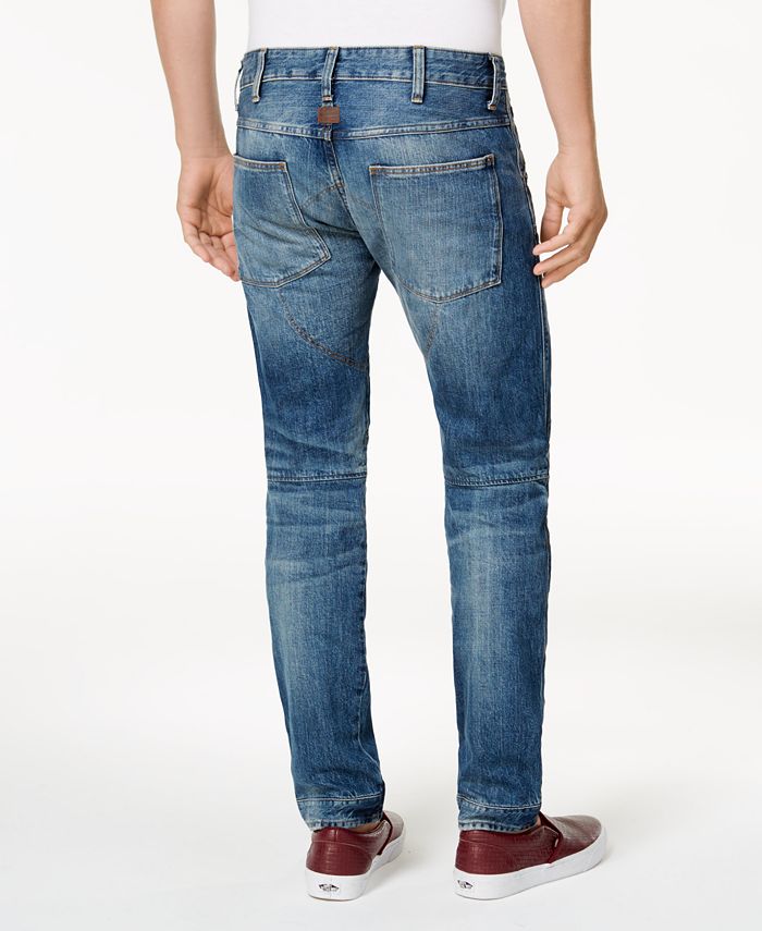 G-Star Raw 5620 Men's Slim Fit Deconstructed Tapered Jeans - Macy's