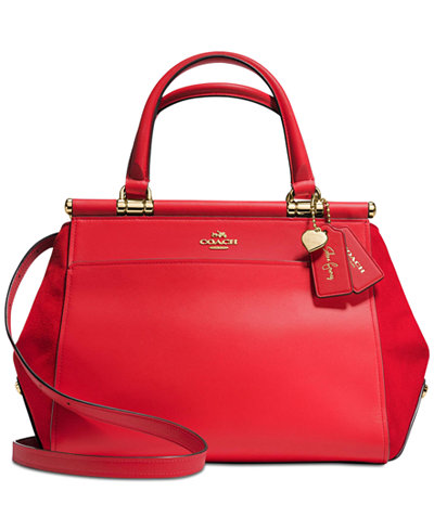 COACH Selena Gomez Grace Bag In Mixed Leathers - Handbags & Accessories - Macy&#39;s