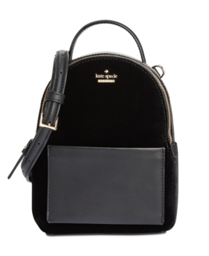 Kate Spade Watson Lane Velvet Merry Convertible Backpack ...