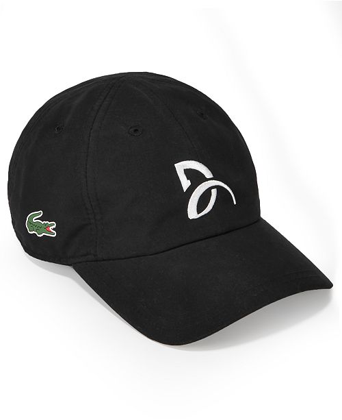 Lacoste Collection For Novak Djokovic Men S Signature Ultra Dry Cap Reviews Hats Gloves Scarves Men Macy S