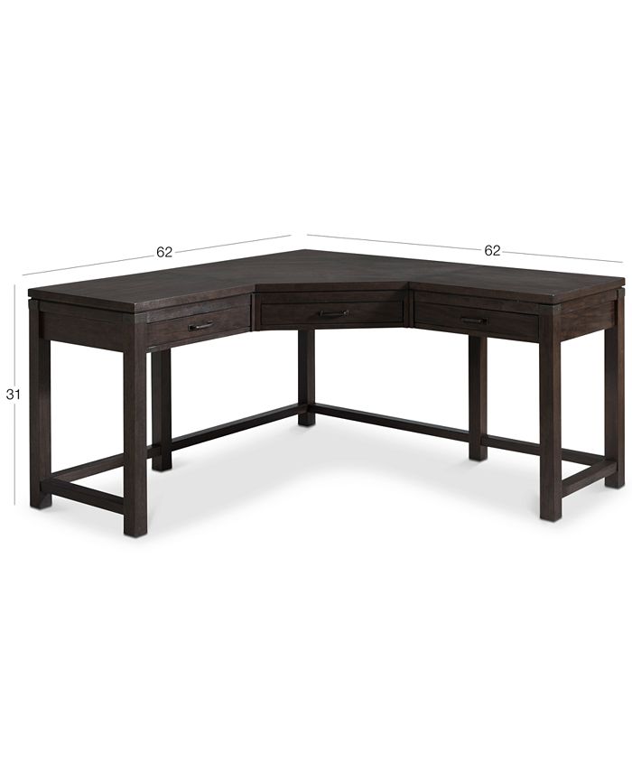 Furniture CLOSEOUT! Hendrik Home Office Furniture, 2Pc. Set (Corner