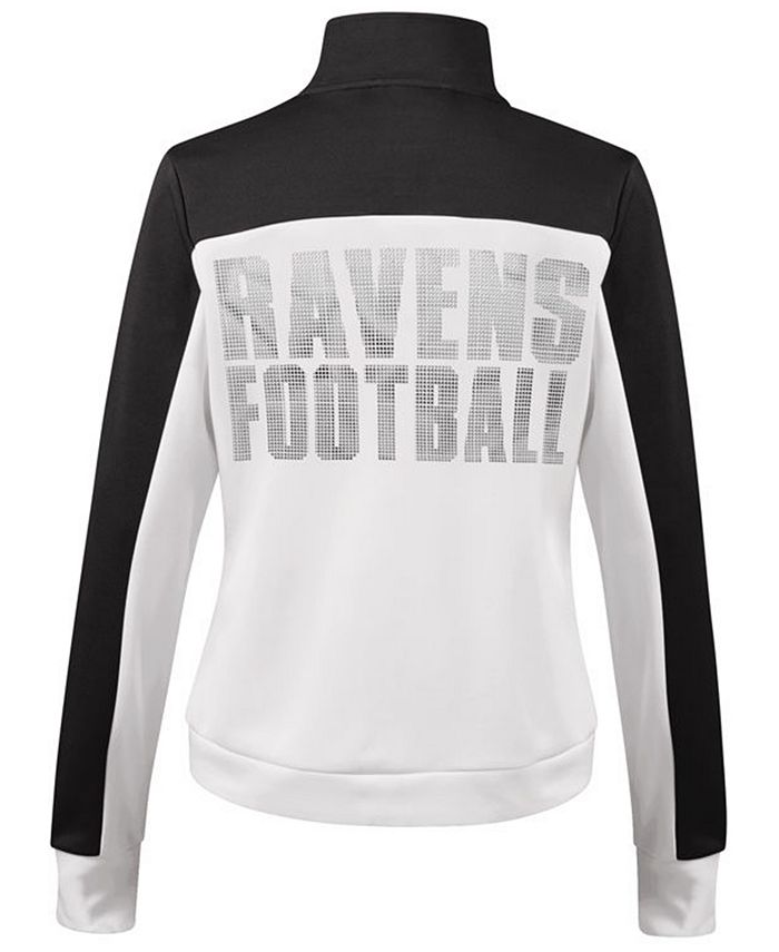 G-III Sports Women's Baltimore Ravens Play Maker Rhinestone Track