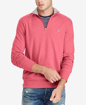 Polo Ralph Lauren Men's Jersey Half-Zip Pullover - Sweaters - Men - Macy's