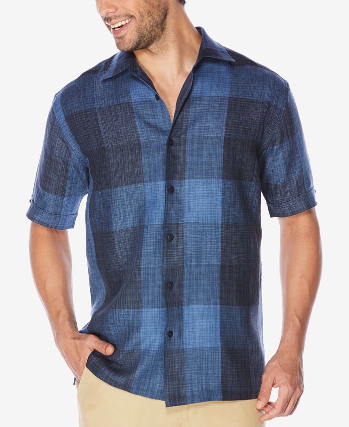 Cubavera Men's Plaid Shirt - Macy's