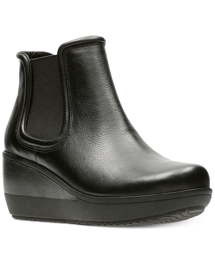 Clarks Clarks Women's Wynnmere Mara Wedge Booties & Reviews - Boots ...