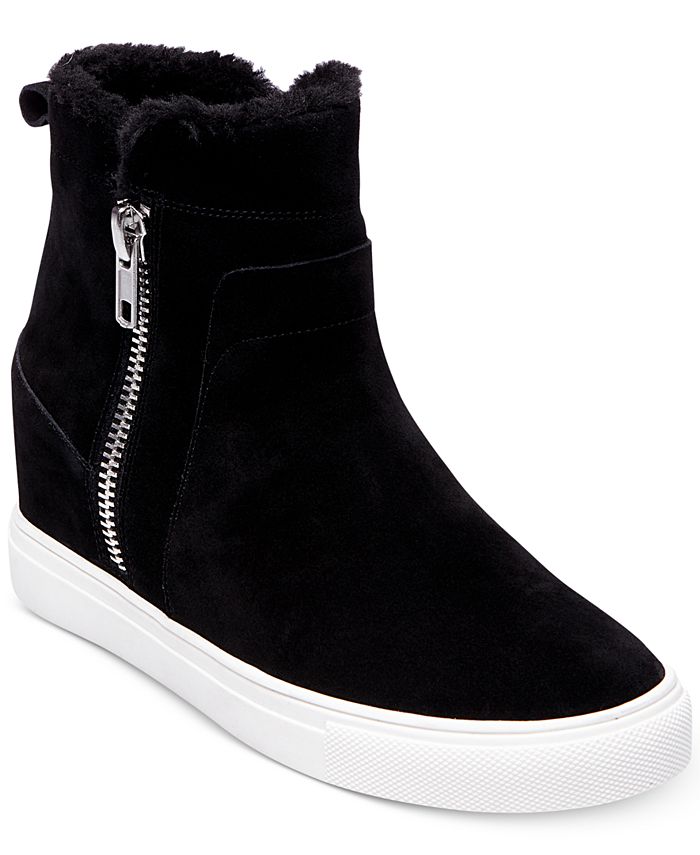 Macys steve discount madden wedge sneakers
