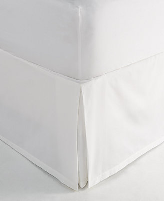 Hotel Collection Inlay Cotton Queen Bedskirt, Created for Macy's - Macy's