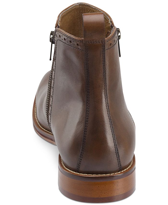 Johnston & Murphy Men's Conard Double Zip Boots Macy's