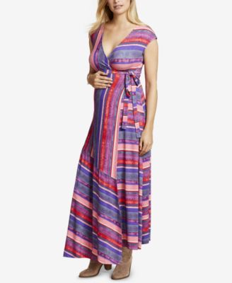 Jessica Simpson - Maternity Printed Maxi Dress