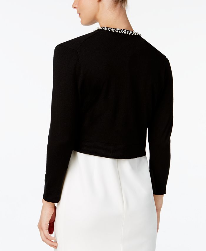 Calvin Klein Embellished Shrug Cardigan Macy's