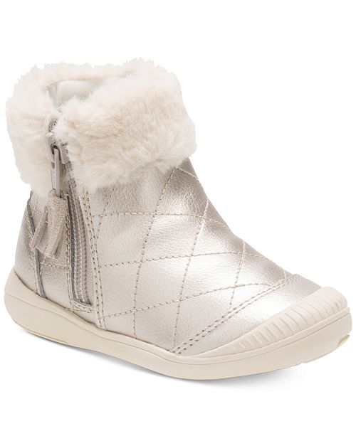 Stride Rite Chloe Quilted Boots, Toddler Girls & Reviews Kids' Shoes