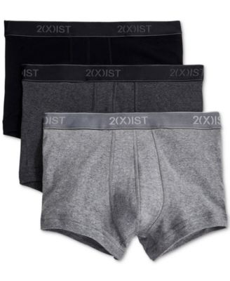 Men's Essential No-Show Trunks 3-Pack