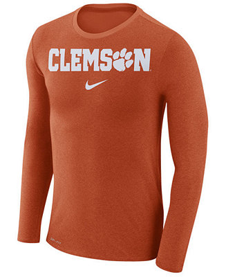 Nike Men's Clemson Tigers Marled Long Sleeve T-Shirt & Reviews - Sports ...