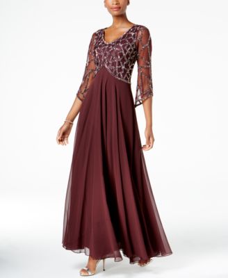 j kara gowns macy's