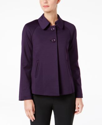 Kasper Womens Plus Size Two Button Jacket Plus-Size Shops