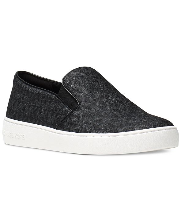 Michael Kors Keaton Slip-On Logo Sneakers & Reviews - Athletic Shoes & Sneakers - Shoes - Macy&#39;s