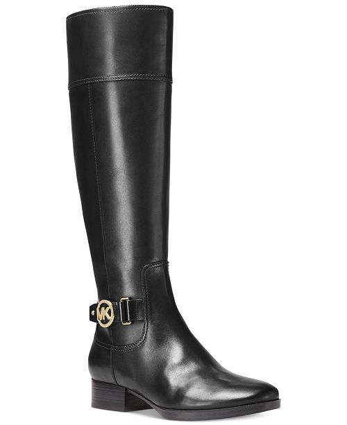 Michael Kors Harland Wide Calf Riding Boots & Reviews - Boots - Shoes ...