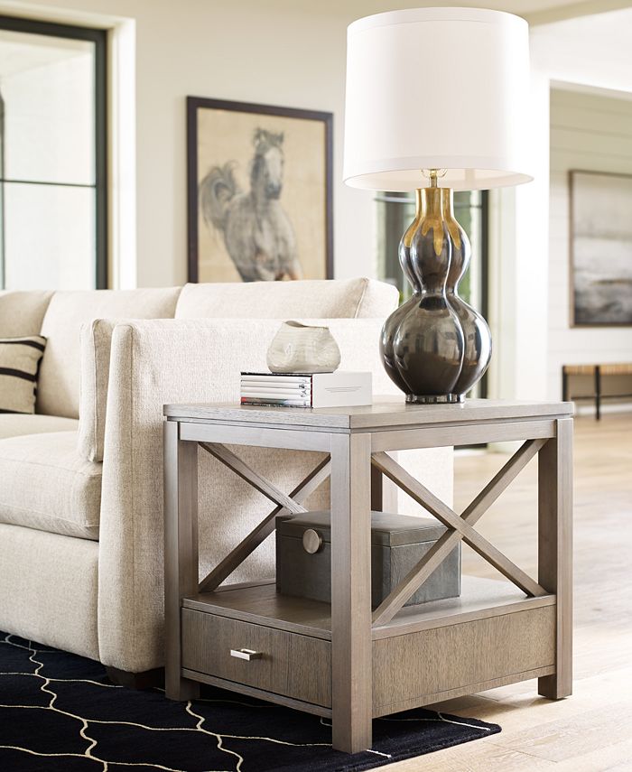 Rachael Ray Highline Occasional Table Furniture, 2Pc. Set (Coffee Table & End Table) Macy's