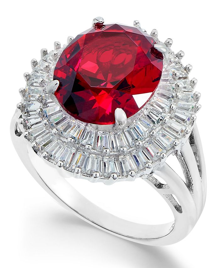 Macy's ruby cheap rings