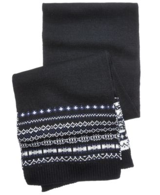 Club Room - Men's Fair Isle Scarf