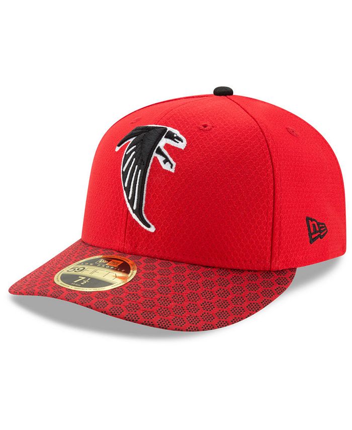 New Era Atlanta Falcons Sideline Low Profile 59FIFTY Fitted Cap - Macy's