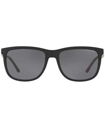 A|X Armani Exchange A|X Polarized Sunglasses, AX4070S - Macy's