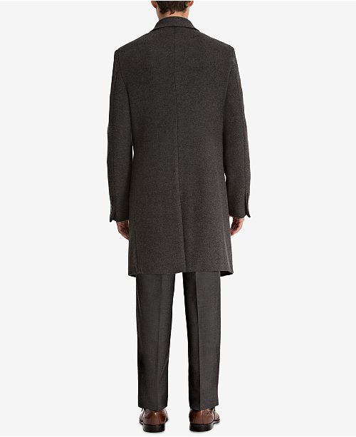 Lauren Ralph Lauren Men’s Luther Wool Blend Top Coat & Reviews Coats