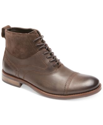 rockport cap toe boot