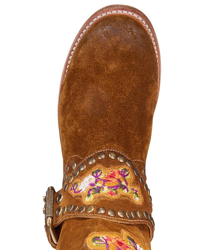 Frye nat shop flower engineer boot