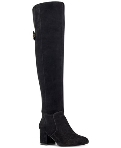 Nine West Queddy Over-The-Knee Boots - Boots - Shoes - Macy's