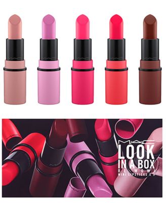 MAC  Look in a Box Little MAC Lipsticks: Be Wow!, Travel Size Created for Macy's