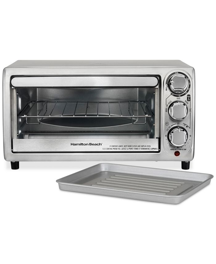 Hamilton Beach 4 Slice Toaster Oven Macy's