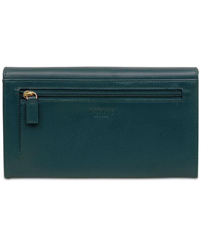 Radley London The Wrong Tree Large Flapover Matinee Wallet Macy's