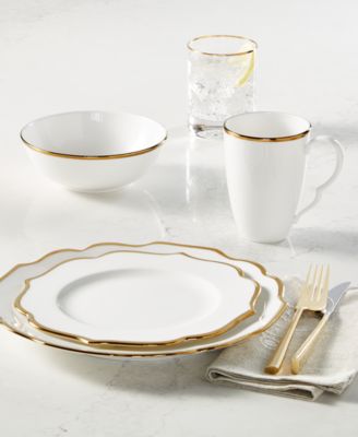 Lenox Contempo Luxe Dinnerware Collection In White