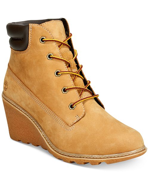 Timberland Women's Amston Wedge Booties & Reviews Boots Shoes Macy's