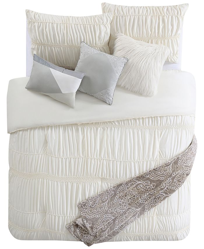 Jennifer Adams Home Belovo 7Pc. Full/Queen Comforter Set Macy's
