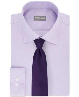 michael kors shirts mens purple