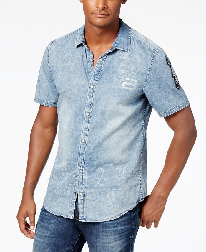 Buffalo david bitton sales denim shirt