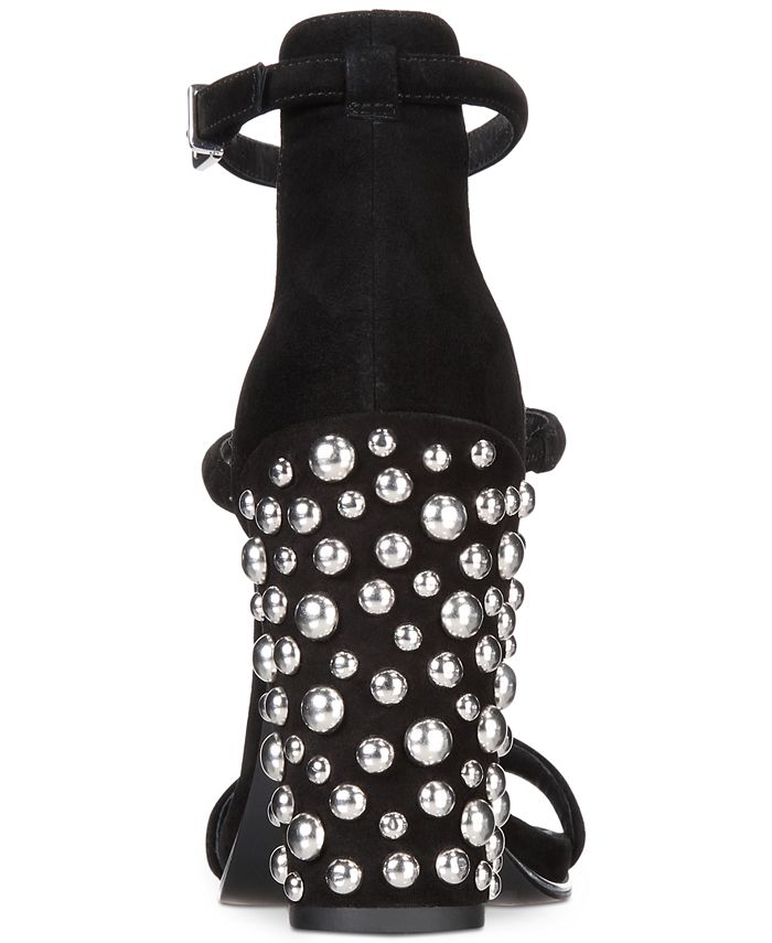 Kenneth Cole New York Women's Deandra Studded Dress Sandals - Macy's