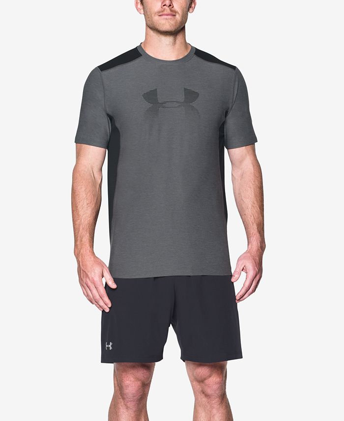Under Armour Men's Raid HeatGear® Logo T-Shirt - Macy's