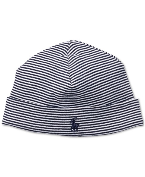 Детские Polo Ralph Lauren Baby Boys Striped Soft Cotton Hat