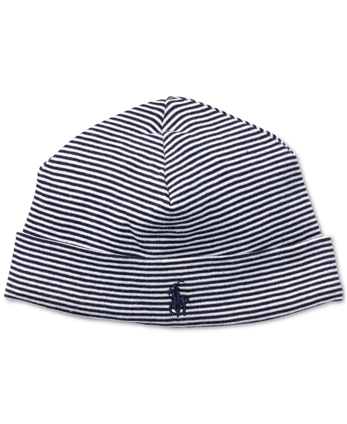 Детские Polo Ralph Lauren Baby Boys Striped Soft Cotton Hat — фото 1