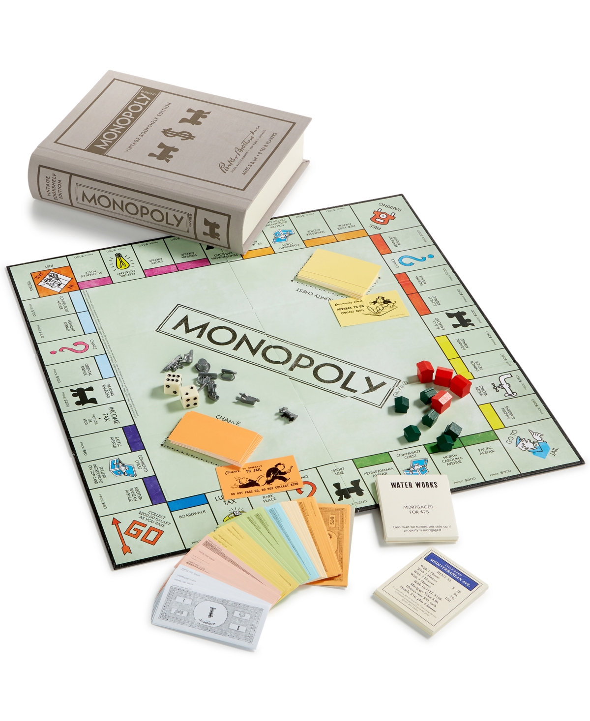 UPC 850580006318 product image for Winning Solutions Monopoly Linen Book Game Vintage Edition | upcitemdb.com