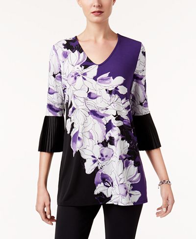 macys petite tops alfani