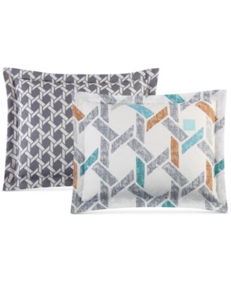 Pem America Flynn Reversible 3-Pc. Comforter Sets, Created for Macy's 