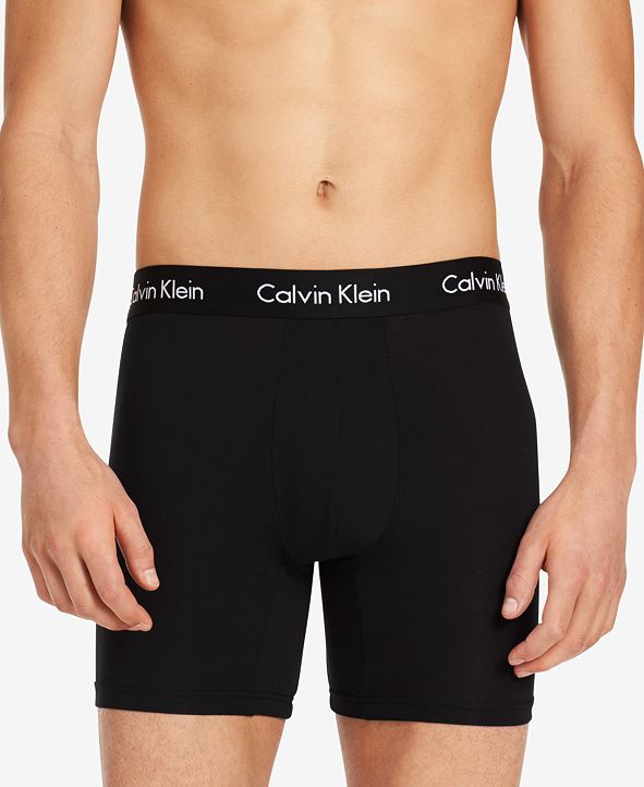 Calvin Klein Men's 3-Pk. Body Modal Stretch Boxer Briefs & Reviews ...